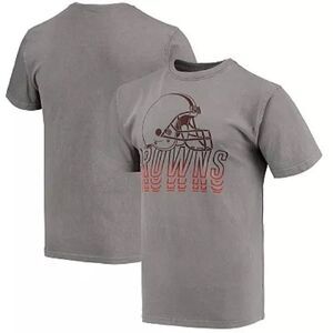 Men's Junk Food Gray Cleveland Browns Repeat Win T-Shirt